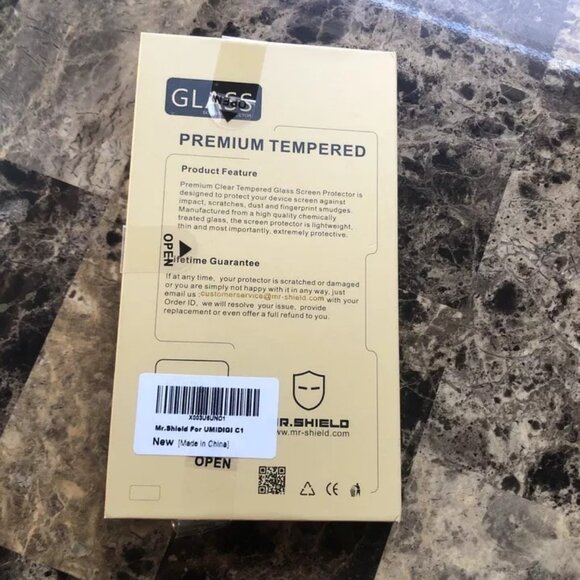 Mr. Shield Glass Screen Protector 3 Pack For UMIDIGI C1 9H HD 2.5D - Picture 2 of 8